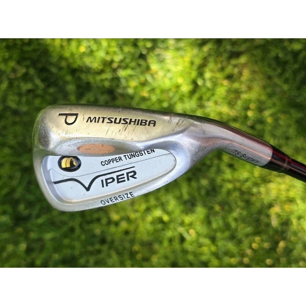 Mitsushiba Viper Copper Tungsten Oversize PW A Flex Graphite Shaft New Grip